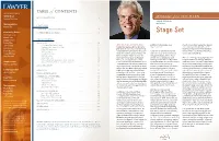 LAWYER Table Contents SUMMER 2011 of Interim Dean MESSAGE from the DEAN