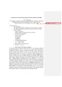 NETWORK Title of the Project the Link Between Youth Unemployment