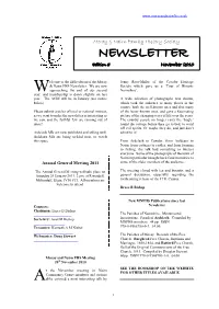 NEWSLETTER Edition 5 November 2010