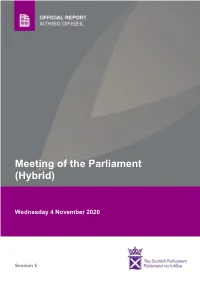 Official Report