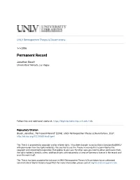 Permanent Record