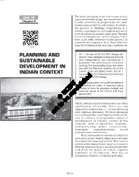 Planning and Sustainable Development in Indian Context 105