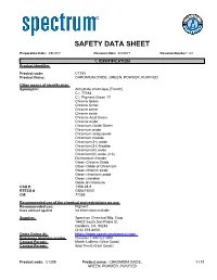 Safety Data Sheet