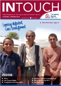 Leprosy Defeated, Lives Transformed