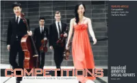 2018 Guide to Top Competitions