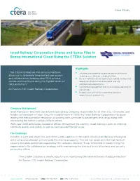 Israel Railway Corporation Shares and Syncs Files in Bezeq International Cloud Using the CTERA Solution