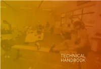 Technical Handbook Contents