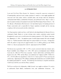 1.0 INTRODUCTION Lewis and Clark Rural Water System, Inc