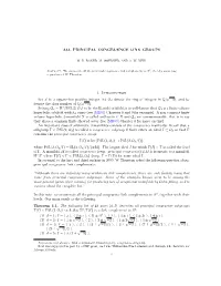 ALL PRINCIPAL CONGRUENCE LINK GROUPS 1. Introduction Let D Be a Square-Free Positive Integer, Let O D Denote the Ring of Integer
