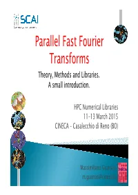 Parallel Fast Fourier Transform-Numerical Lib 2015