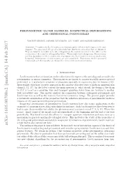 Persymmetric Jacobi Matrices, Isospectral Deformations And