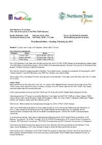 Final-Round Notes – Sunday, February 22, 2015
