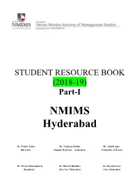 STUDENT RESOURCE BOOK (2018-19) Part-I
