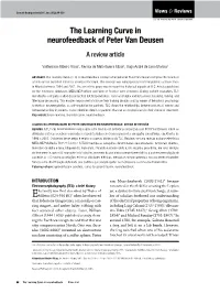 The Learning Curve in Neurofeedback of Peter Van Deusen