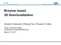 Browser Based 3D Geovisualization