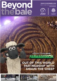 Out of This World Partnership with Shaun the Sheep