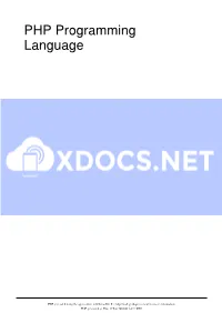 Php Dictionary