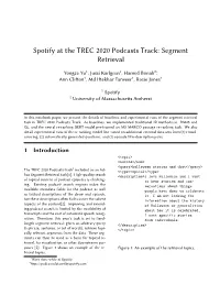 Spotify at the TREC 2020 Podcasts Track: Segment Retrieval