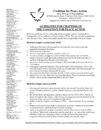 Read the Guidelines for Chapters