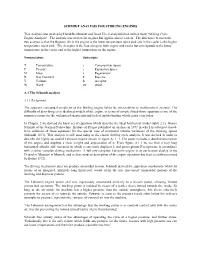 Schmidt Analysis for Stirling Engines