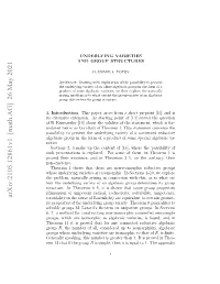 Underlying Varieties and Group Structures 3