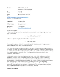 Course: GINS 4090 Section C Democracy in the Middle East Term
