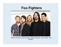 Foo Fighters.Pptx