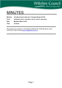Amesbury CATG Minutes March 2019 , Item 22. PDF