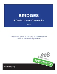 BRIDGES a Guide to Your Community