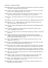 John Green – the Fault in Our Stars Asayesh-Brown, Max A. C. W. “John