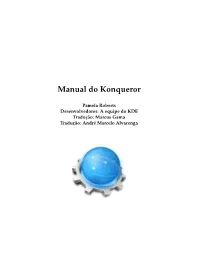Manual Do Konqueror
