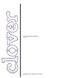 Clover Handbook 4.3.15