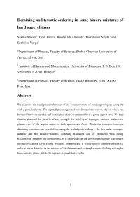 Demixing and Tetratic Ordering in Some Binary Mixtures of Hard Superellipses