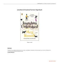 Download Doc Jonathan Unleashed Format: Paperback