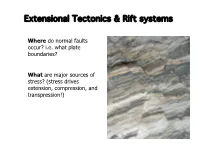 Extentional Tectonics