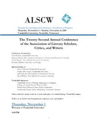 2018 Conference Program