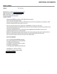 Additional Documents Additional Documents