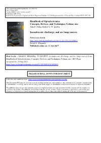 Handbook of Optoelectronics Concepts, Devices, and Techniques Volume One John P