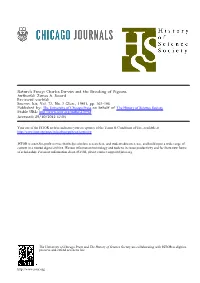 Nature's Fancy: Charles Darwin and the Breeding of Pigeons Author(S): James A