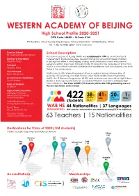 WAB High School Profile