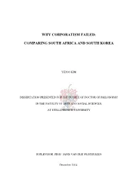 Why Corporatism Failed