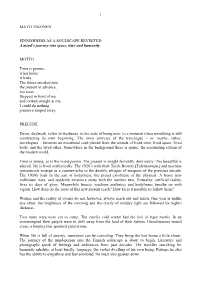 1 Matti Itkonen Finnishness As a Soulscape Revisited A