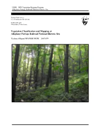 Vegetation Classification and Mapping Project Report