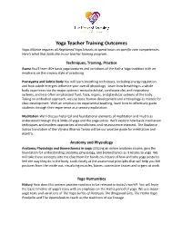 What You Will Learn Core Competencies