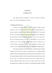 1 CHAPTER I INTRODUCTION This Chapter Describes Background Of