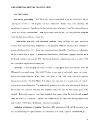 SUPPLEMENTAL DIGITAL CONTENT (SDC) 1 SDC-METHODS Microarray Processing: Total RNA Was Reverse-Transcribed Using the One-Cycle Ta