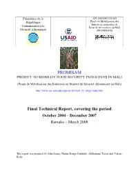 PROMISAM Final Technical Report, Covering the Period