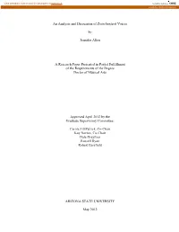 An Analysis and Discussion of Zwischenfach Voices by Jennifer