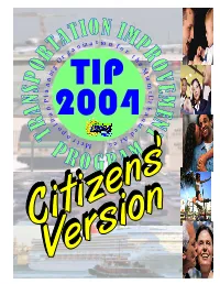 Transportation Improvement Program Citizens Version
