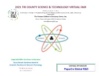 2021 Tri County Science & Technology Virtual Fair
